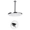 Thermostatic Ceiling Rain Shower Faucet Set
